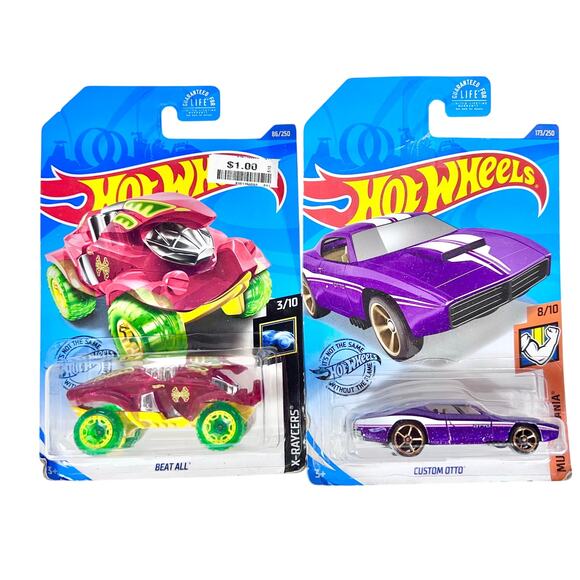 Hot Wheels Carded Lot Of 10 Various Years No Duplicates Toy Cars New (C) - Picture 5 of 6